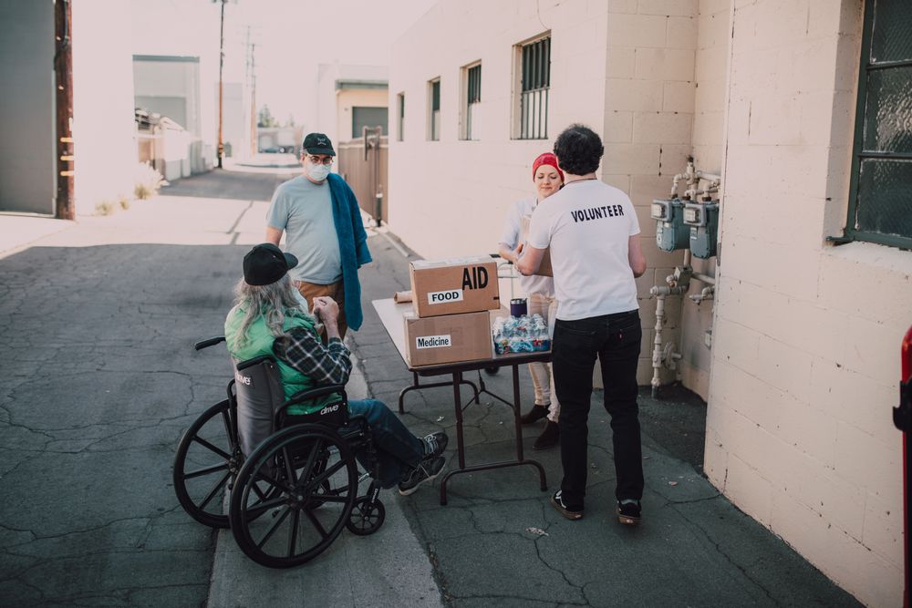 Community service in action